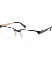 Michael Kors - Mk3106 Zambia 1005 Optical Frames Metal Transparent Squared Normal - Lyst
