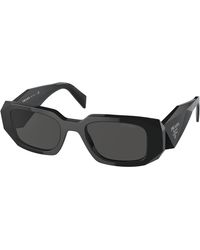 Prada - Pr 17Ws 1Ab5S0 Sunglasses Acetate Squared Normal - Lyst