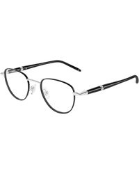 Montblanc - Mb0486O 001 Optical Frames Metal Transparent Round - Lyst
