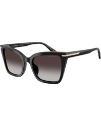 Emporio Armani - Ea4273Bu 50178G Sunglasses Acetate Squared Normal Nuanced - Lyst