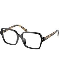 Prada - Pr A02V 3891O1 Optical Frames Acetate Transparent Pillow Normal - Lyst