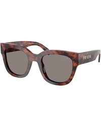 Prada - Pr C04S 23F80Q Sunglasses Acetate Squared Normal - Lyst
