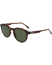 Lacoste - L6030S 214 Sunglasses Bio-Inject Round Normal Normal - Lyst