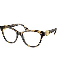 Swarovski - Sk2004 1009 Optical Frames Acetate Transparent Round Normal - Lyst
