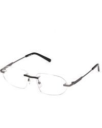 Gcds - Gd5057 9 Optical Frames Metal Round Normal - Lyst