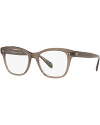 Oliver Peoples - Ov5474U Ahmya 1473 Optical Frames Acetate Transparent Pillow Normal - Lyst