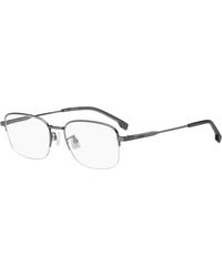 BOSS - Boss 1799/F Kj1 Optical Frames Titanium Squared Normal - Lyst
