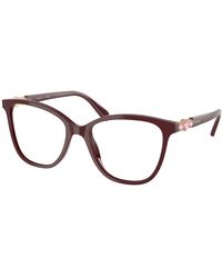 Swarovski - Sk2020 1008 Optical Frames Acetate Squared Normal - Lyst