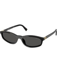 Miu Miu - Mu A06S 16K08Z Sunglasses Acetate Geometric Normal - Lyst