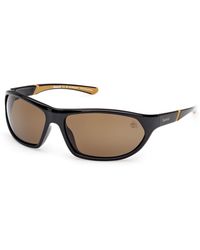 Timberland - Tb00035 01H Sunglasses Injected Squared Polarized - Lyst
