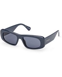MAX&Co. - Mo0142 90V Sunglasses Injected Squared Normal - Lyst