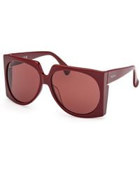 Max Mara - Mm0133 Anne 69S Sunglasses Acetate Pilot Normal - Lyst