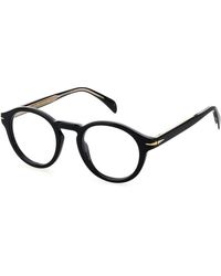 David Beckham - Db 7010 807 Optical Frames Acetate Round - Lyst