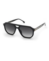 Lozza - Sl4397 Maratea 7 700Y Sunglasses Acetate Smoke Squared Normal Nuanced - Lyst
