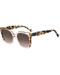 Carolina Herrera - Her 0128/S L93/Ha Sunglasses Acetate Butterfly Shaded - Lyst