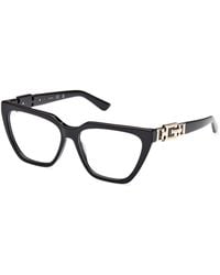 Guess - Gu2985 001 Optical Frames Acetate Cat Eye Normal - Lyst