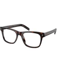 Prada - Pr A13V 17N1O1 Optical Frames Acetate Pillow Normal - Lyst