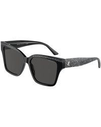 Jimmy Choo - Jc5003 503687 Sunglasses Acetate Pillow Normal - Lyst