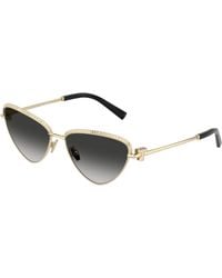 Tiffany & Co. - Tf3107Kb 62203C Sunglasses Metal Geometric Normal Shaded - Lyst