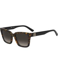 Moschino - Mol091/S 086/Ha Sunglasses Acetate Squared Normal Shaded - Lyst