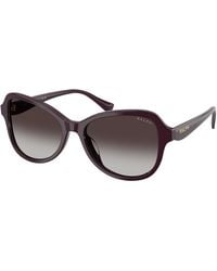 Ralph Lauren - Ra5360U 63868G Sunglasses Acetate Butterfly Normal - Lyst