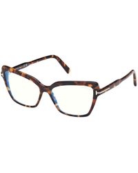 Tom Ford - Ft5948-B 052 Optical Frames Acetate Cat Eye Normal - Lyst