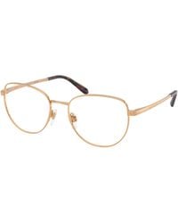 Ralph Lauren - Rl5141 9153 Optical Frames Metal Transparent Round Normal - Lyst