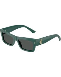 Jimmy Choo - Jc5063U 510187 Sunglasses Acetate Squared Normal - Lyst