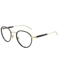 Montblanc - Mb0442O 001 Optical Frames Metal Transparent Round - Lyst