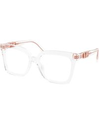 Michael Kors - Mk4119U Nassau 3015 Optical Frames Acetate Squared Normal - Lyst