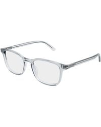 Gucci - Gg2129O 004 Optical Frames Acetate Transparent Squared - Lyst
