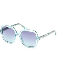 Guess - Gu00230 87W Sunglasses Injected Squared Normal - Lyst