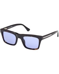Web - We0362 56V Sunglasses Acetate Squared Normal - Lyst
