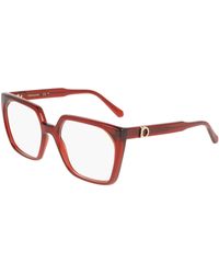 Ferragamo - Sf3042E 612 Optical Frames Acetate Squared Normal - Lyst