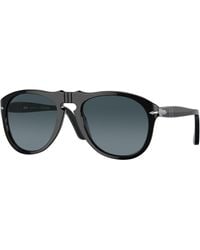 Persol - Po0649 95/S3 Sunglasses Acetate Pilot Polarized Shaded - Lyst