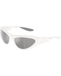 Dolce & Gabbana - Dg6190 33126G Sunglasses Injected Cat Eye Mirrored Mirror - Lyst