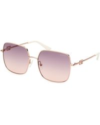Guess - Gu7906-H 28Z Sunglasses Metal Squared Normal - Lyst