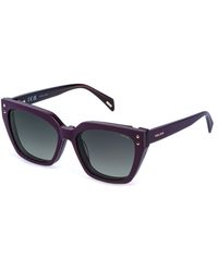 Police - Uplt02 New Gem 1 9Hnp Optical Frames Acetate Butterfly Nuanced - Lyst
