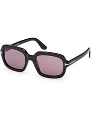 Tom Ford - Ft1342 Lana-02 01Y Sunglasses Acetate Squared Normal - Lyst