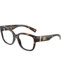Dolce & Gabbana - Dg5115 512 Optical Frames Injected Transparent Butterfly Normal - Lyst