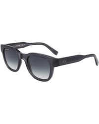 Lacoste - L6023S 035 Sunglasses Bio-Inject Round Normal Normal - Lyst