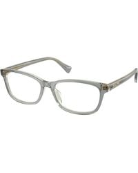 Ralph Lauren - Ra7194U 6074 Optical Frames Acetate Transparent Squared Normal - Lyst