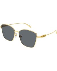 Gucci - Gg1805Sa 001 Sunglasses Metal Butterfly - Lyst
