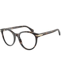 Giorgio Armani - Ar7279 6235 Optical Frames Acetate Round Normal - Lyst