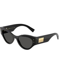 Dolce & Gabbana - Dg4480 501/87 Sunglasses Acetate Butterfly Normal - Lyst