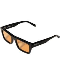 Off-White c/o Virgil Abloh - Ow1038 Flint 1020 Sunglasses Acetate Squared Normal - Lyst