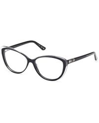 Guess - Gu2978 005 Optical Frames Acetate Cat Eye Normal - Lyst