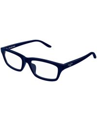 Balenciaga - Bb0439O 001 Optical Frames Acetate Transparent Squared - Lyst