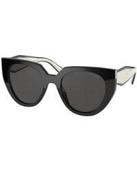 Prada - Pr 14Ws 09Q5S0 Sunglasses Acetate Cat Eye Normal - Lyst