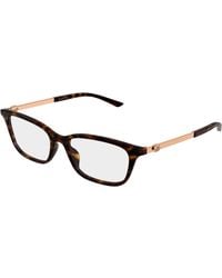 Gucci - Gg2213O 003 Optical Frames Acetate Transparent Squared - Lyst